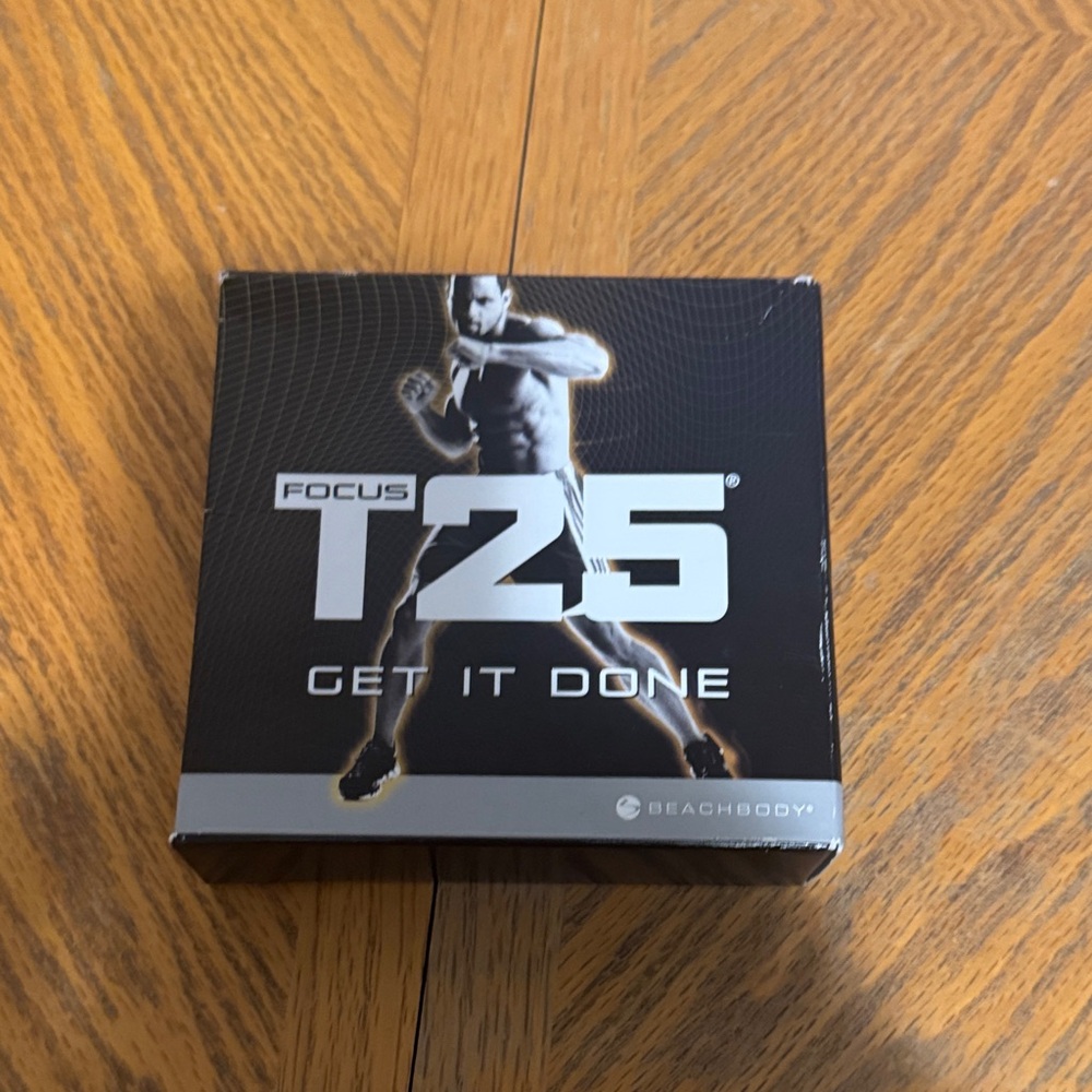 Beachbody T25 Fitness Program - Black and Silver